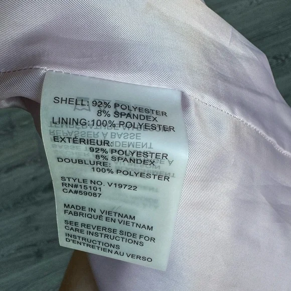 Vince Camuto Belted Trench in Dusty Pink Size Small - Picture 7 of 10